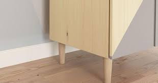 4 X Ikea Ivar Shelf Feet Furniture Feet Furniture Legs Painted Transparent Beech Wood Water Repellent Easy Wet Wiping Furniture Feet Ikea Ivar Shelves Furniture