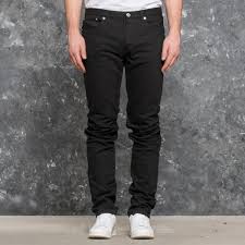 A P C Petit Standard Jeans Black Footshop