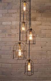 Shop the top 25 most popular 1 at the best prices! 67 Trendy Rustic Kitchen Lighting Fixtures Vintage Industrial Cage Light Chandelier Industrial Light Fixtures Industrial Style Lighting