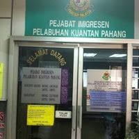 Malaysian immigration office pejabat imigresen in pelabuhan klang selangor malaysia embassy n visa. Jabatan Imigresen Pelabuhan Kuantan Kuantan Pahang