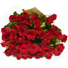 Romantic Red Roses Flower Bouquet Cape Town Surrounds Delivery