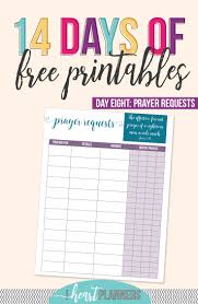 The bible promises that fervent and faithful prayer works. Day 8 Prayer Requests Get Organized Hq