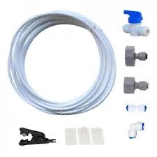 With a phillips screwdriver, remove the cover and clamps holding the water lines to the back of the refrigerator. Water Filter Installation And Connection Kit For Samsung American Style Fridge Freezer By Vyair Uk Ltd Vyair Com