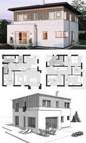 Hausplan Fur Moderne Europaische Architektur Elk Haus 155 In 2020 Architektur Haus Architektur Haus Plane