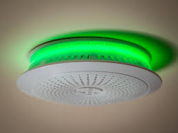 These alarms may be activated automatically from smoke detectors. The Halo Actually Manages To Make Weather Alerts On A Smoke Detector Feel Worthwhile Smart Smoke Alarm Smoke Alarms Fire Protection System