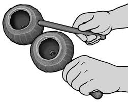 Sapucaia Agogo Grayscale Images Percussion Grayscale Image Sapucaia Grayscale