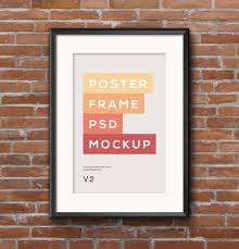 Download Download 35 Free Vector Psd Image Frame Mockups Poster Mockup Poster Frame Poster Mockup Free