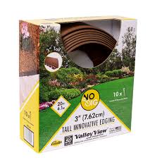 Suitable for all soil types. 3 Tall No Dig Innovative Edging Brown 20 Theisen S Home Auto