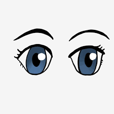  Lima Deria Mata Mata Kartun Biru Png Dan Psd Kartun Gambar Mata Kartun Png