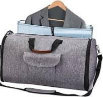 Kleidersack, Handgepäck, 2-in-1-Reisetasche, umwandelbare  Canvas-Kleidertasche für Herren, Business-Reisetasche für Anzug,  Kofferanhänger : Amazon.de: ...