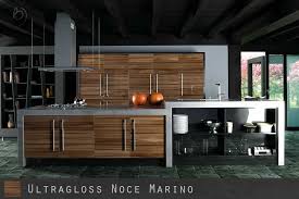 If you're looking at lighter colours for your kitchen, but don't want to go overboard with a white or cream, high gloss stone grey kitchen doors are the way to go. Noce Marino Stunning Acrylic Door High Gloss Kitchen Doors