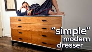 In this instructable i'll show you how to make diy 6 drawer dresser. A Simple Modern Dresser Lazy Guy Diy