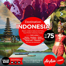 It means you can enjoy up to 50% off on base fares for flights across all asean destinations. Airasia Indonesia Promotion