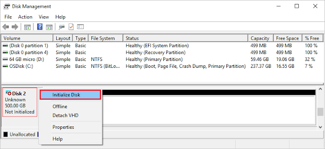 Ilustrasi ssd tidak muncul di File Explorer padahal ssd terbaca di bios