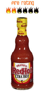 franks redhot xtra hot sauce hot