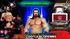 Shipped with usps priority mail. Wwe Mayhem Epic Lootcase Opening Clearing The Smackdown Live Event Youtube