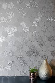 Arthouse Vintage Wallpaper Foil Honeycomb Silver 294700 Honeycomb Wallpaper Geometric Wallpaper Silver Silver Wallpaper