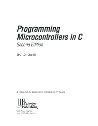 Google has many special features to help you find exactly what you're looking for. Pdf Programming Microcontrollers In C Van Sickle Josiah Micah Academia Edu