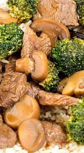 Easy Beef And Broccoli With Mushrooms The Blond Cook Recipe Easy Beef And Broccoli Broccoli Beef Beef And Mushroom Recipe