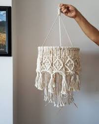 Gunaydin Herkese Iyi Haftalar Yani Avize Modelimiz Macrame Modernmacrame Modernboho Macramechandelier Nordichome Homedecor Candeleros