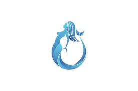 More than 0 brands used online logo maker to design their logo. Mermaid Logo 557896 Logos Design Bundles In 2020 Logo Design Alphabet Illustration Mermaid