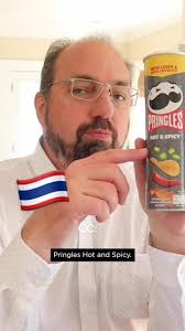 🇹🇭 Hot & Spicy Pringles from Thailand #fyp #intehchipswithbarry