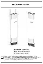 Maybe you would like to learn more about one of these? Bonaire Wfbl26 Installation Instructions Manual Pdf Download Manualslib