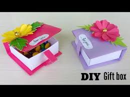 Diy Gift Box Ideas Gift Ideas Gift Box Handmade Gift Box Idea Origami Box Gift Box For Fr In 2020 Paper Crafts For Kids Origami Gifts Paper Crafts Diy Tutorials