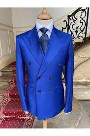 Maybe you would like to learn more about one of these? Royal Blue Double Breasted Suit