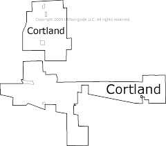 Cortland is an incorporated town in dekalb county, illinois, united states. Cortland Illinois Zip Code Boundary Map Il