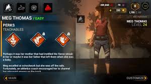 How Am I Able To Equip Teachable Perks? I Got To Level 40 And Bought All Of  The Teachable Perks For Meg Thomas. : R/Deadbydaylight