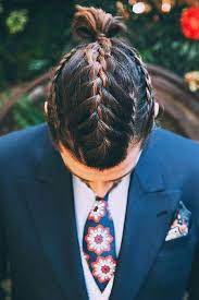 bun hair braid men geflochten hochsteckfrisur lang franzosisch braids mens braids hairstyles braids for long hair long hair styles