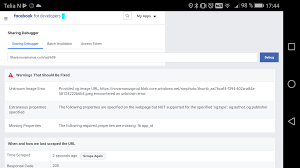 Facebook debugger is service that allows you to check what information facebook gets from each page on your site. Provided Og Image Url Encountered An Unknown Error Stack Overflow