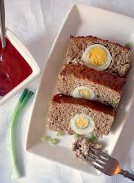 moist turkey meatloaf with hard boiled
