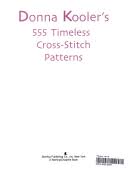 Free delivery for many products! Donna Kooler S 555 Timeless Cross Stitch Patterns Donna Kooler Google Books