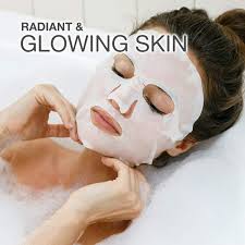 CLAIR BEAUTY Rose & Collagen Hydrating Facial Sheet Mask /No Wrinkles/ 5  Pack