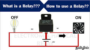 They are often used to interface an electronic circuit (working at a low voltage) to an electrical circuit which works at very high voltage. How To Use Relays In Circuits In Tamil Youtube