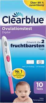 Ein ovulationstest (auch ovu oder eisprungtest) kann dir dabei helfen! Clearblue Ovulationstest Digital 10 St Dauerhaft Gunstig Online Kaufen Dm De