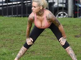 Ex On The Beachs Jemma Lucy struggles to contain her plunging cleavage as  she works up a sweat - Mirror Online