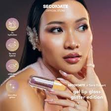Promo SECONDATE Gel Lip Gloss X SARA ROBERT