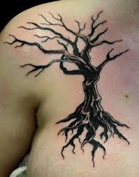 Dead Tree By Tommy Back On Deviantart Dead Tree Tattoo Neck Tattoo Tree Tattoo
