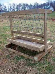Make the openings small enough that the goats do not get their heads stuck, but large enough for the goats to access the hay. Diy Cattle Panel Hay Feeder