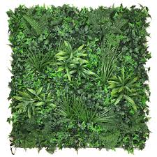 Check out our artificial green ivy selection for the very best in unique or custom, handmade pieces from our shops. Artificial Green Wall Panel With Variegated Foliage Ivy Palms Grasses Greenplantwalls Co Uk