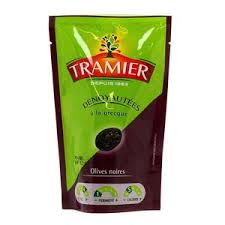 Livraison A Domicile Tramier Olives Noires A La Grecque 100g