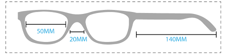 Prescription Glasses Sizing Infomation