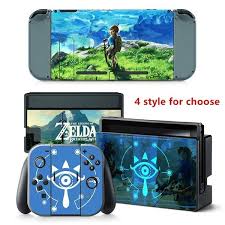 The Legend Of Zelda Vinyl Skin Sticker For Nintendo Switch Console Controller Protector Cover Decal Video Game Design Nintendo Nintendo Switch
