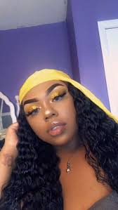 Black And Yellow Eyeshadow Looks Ig Bold Beautycollective Pretty Makeup Black Girl Makeup Dark Skin Makeup