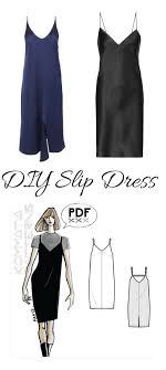 This slip dress pattern by masin is so great and flattering and the fit and finishings, like the french seams, for it are perfect. Pin On Sewing Pattern Simple