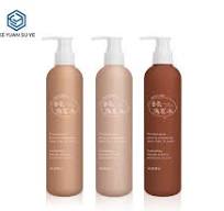 250ml HDPE Plastic Body Lotion Bottle with Soft Touch Effect ...