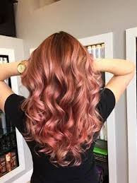 We're loving this shade because it's not quite auburn, or rose gold, or even ginger.instead, this fun orange hue adds warmth and tons of dimension to your look. 50 Irresistible Rose Gold Hair Color Looks For 2020